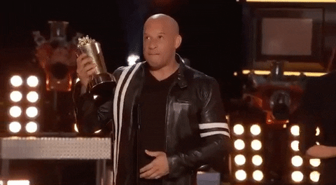 Vin Diesel Generation Award GIF by MTV Movie & TV Awards