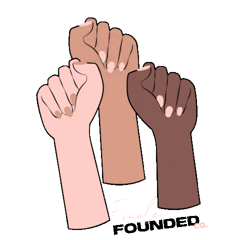 Femalefounded Femalefoundedco Transparent Transparency Sticker by femalefoundedco