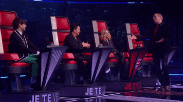 the voice ok GIF by Productions Déferlantes
