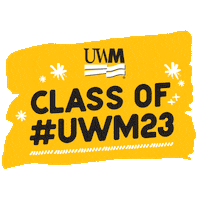 College Class Of 2023 Sticker by UW-Milwaukee