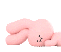 Tired Falling Down Sticker by Pink&Ven