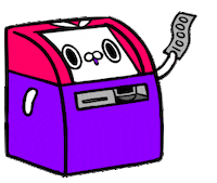 Money うさぎ Sticker by クレイジー闇うさぎ