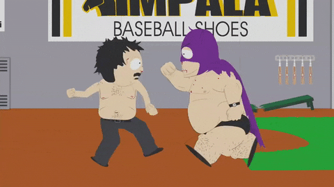baseball fight GIF by South Park 