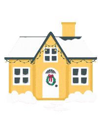 Christmas Snow Sticker by Poupoutte