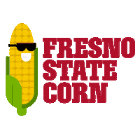 Corn On The Cob College Sticker by Fresno State