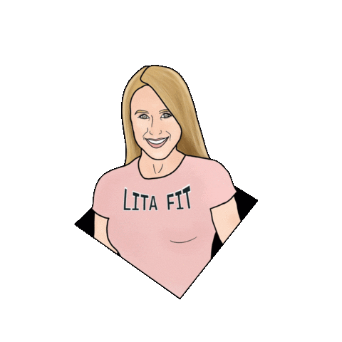Personal Trainer Lisa Sticker by Lita Fit LLC