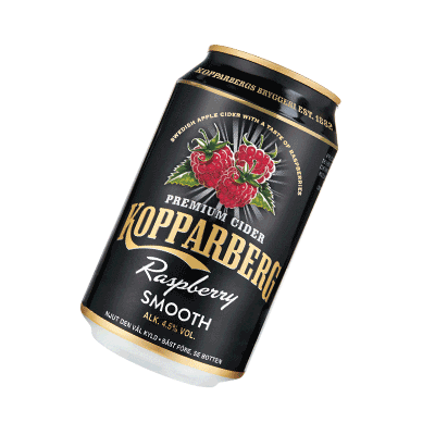kopparbergworld cider kopparberg raspberry smooth Sticker