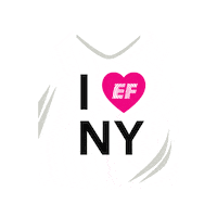 new york heart Sticker by efmoment