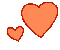 heart love Sticker by Sarah The Palmer