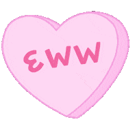 Valentines Day Ew David Sticker