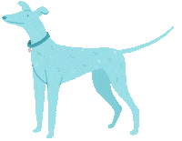 kailaelders happy dog doggo tail Sticker