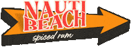 Spiced Rum Beach Sticker by Drink Nauti