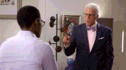 nbc michael GIF by The Good Place