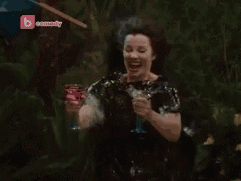 the nanny rain GIF