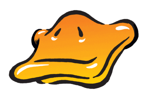 Smiley Face Duck Sticker by Fool's Gold Records