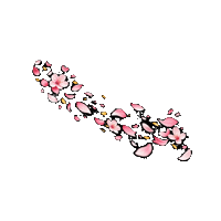 Cherry Blossom Spring Sticker