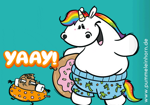 Summer Beach GIF by Pummeleinhorn