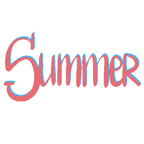 Pink Summer Sticker