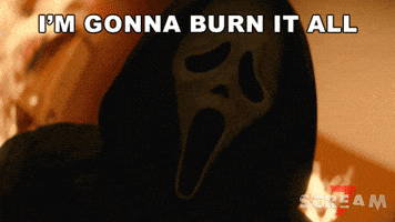 Scary Movie Burn GIF by Scream
