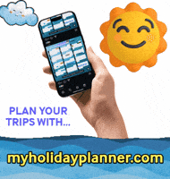 myholidayplanner travel holiday vacation pto GIF