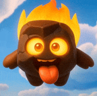mrstonks888 clash royale клеш рояль crl fire spirit GIF