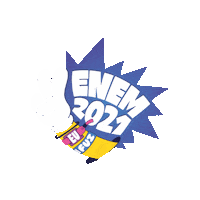 Enem 2021 Sticker by Estácio