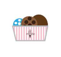 Ice Cream Sticker Sticker by A La Mode Ice Cream