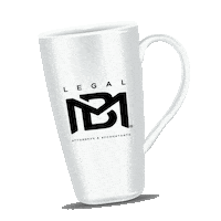 legalbm cup of coffee lawyers laws lbm mexico Sticker