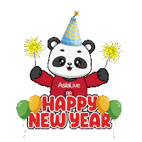 Happy New Year Party Sticker by Asia88