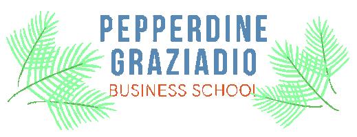 Palm Tree College Sticker by Pepperdine Graziadio Business School