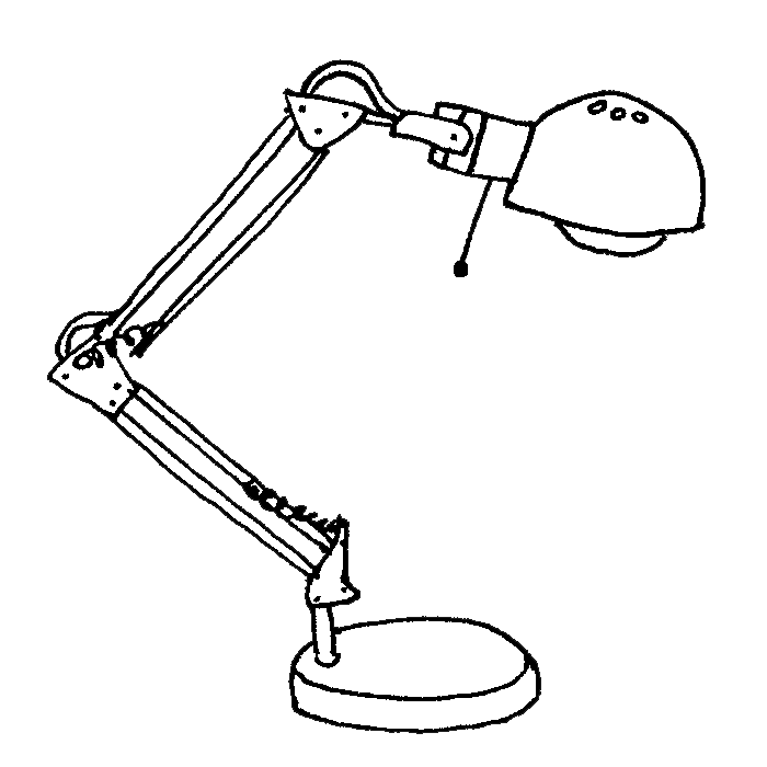 cecilehudrisier giphyupload work office lamp Sticker