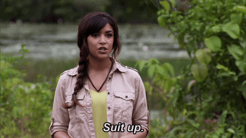 fox tv swimming GIF by Kicking & Screaming
