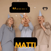 Happy Birthday Party GIF by 1aZzzleep