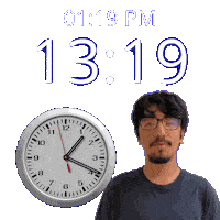 1 Pm Sticker