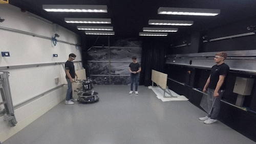 europeanspaceagency giphyupload space science robot GIF