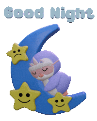 Good Night Sticker Sticker by Pengu