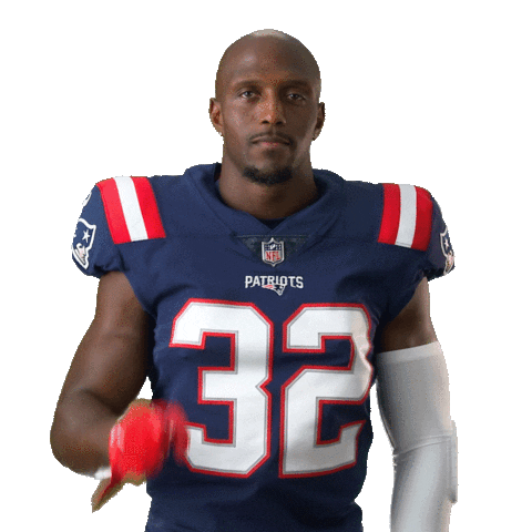 Devin Mccourty Mic Drop Sticker by New England Patriots