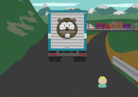 butters stotch truck GIF by South Park 