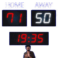 50 Away Sticker