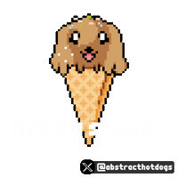 Hungry Ice Cream Sticker by HotDogs