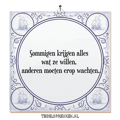 Humor Hoop Sticker by Tegelspreuken.nl