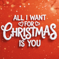 Merry Christmas Hearts GIF