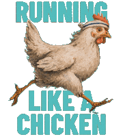 Chickenrun Sticker by Foodmaker
