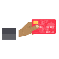 debit card savings Sticker by Dollar Car Rental