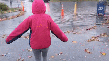 'Too Much Rain Today': Child Unimpressed by California Floods