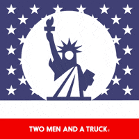 Celebrate United States GIF by TWO MEN AND A TRUCK®