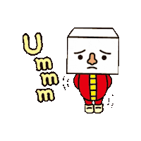 Sad Thinking Sticker by In.decide
