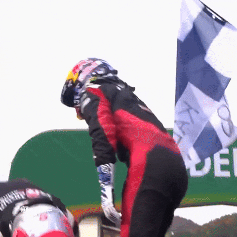 Winner Victory GIF by FIA World Rally Championship