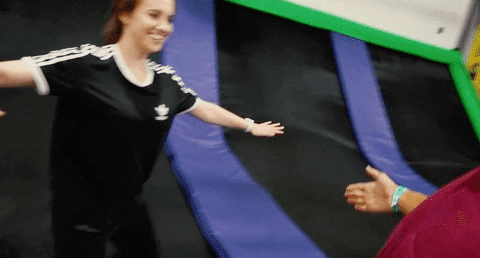 High Five Lets Go GIF by Sara Dietschy