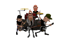 3D Rock Sticker by Stay Naked